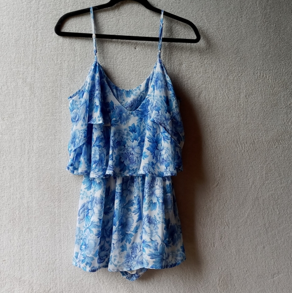 Show Me Your Mumu Quinn Floral Cold-Shoulder Romper - Picture 10 of 12